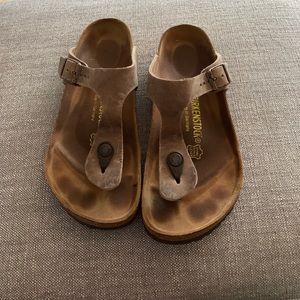 Size 37 Brown Birkenstock Women’s sandals